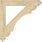 Ekena Millwork Olympic Arts & Crafts Rough Sawn Bracket, Douglas Fir, 4"W x 32"D x 32"H BKT04X32X32OLY03RDF - alternate 3